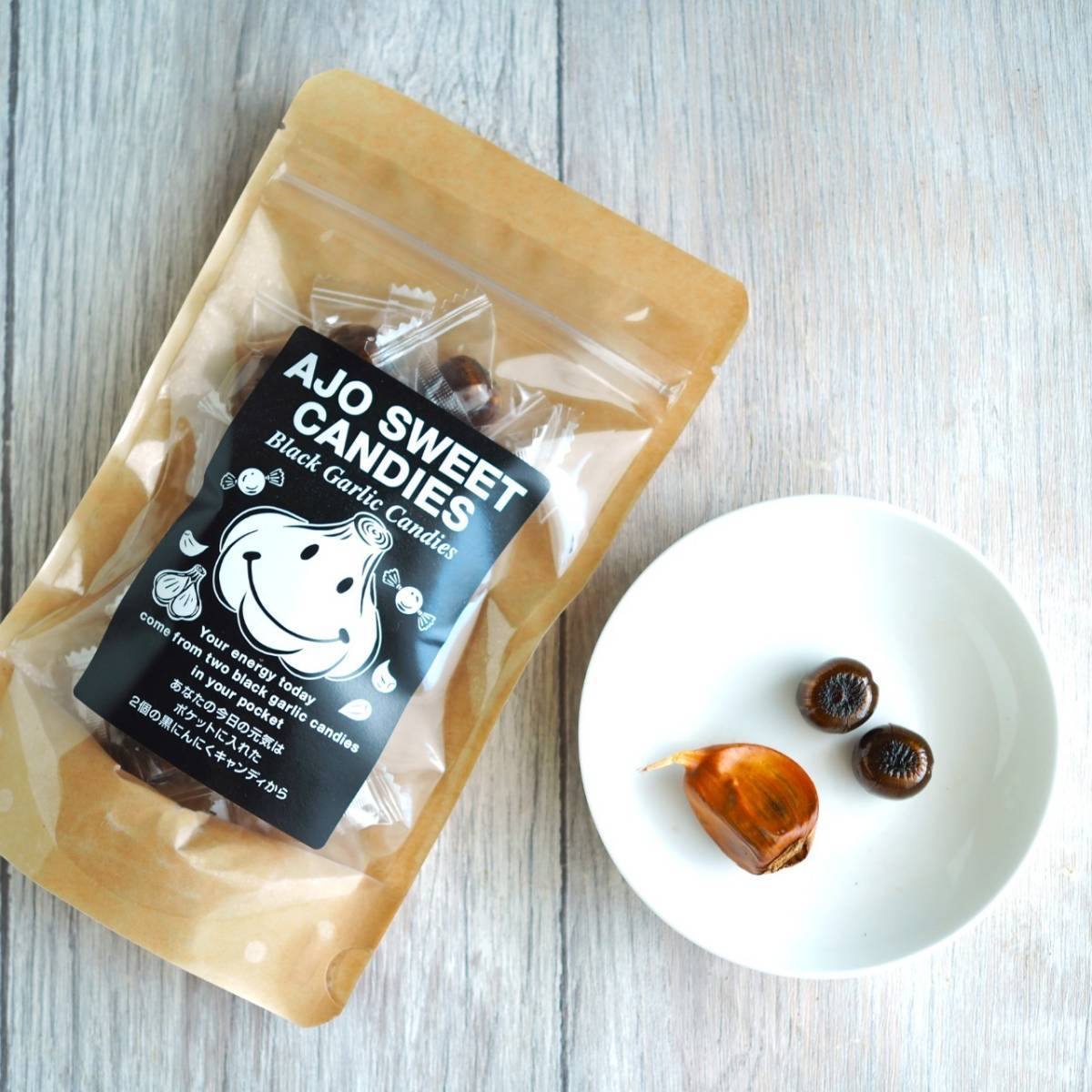 新発売！黒にんにく珈琲飴「アホスイートキャンディーズ」 - あほや